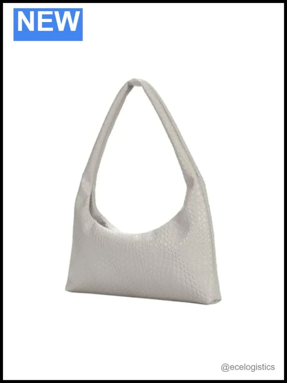 KWANI Slouchy Hobo Bag Embossed Luxury Crossbody Shoulder Bag